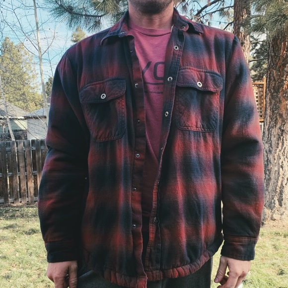 Grizzly mountain sherpa flannel Clearance